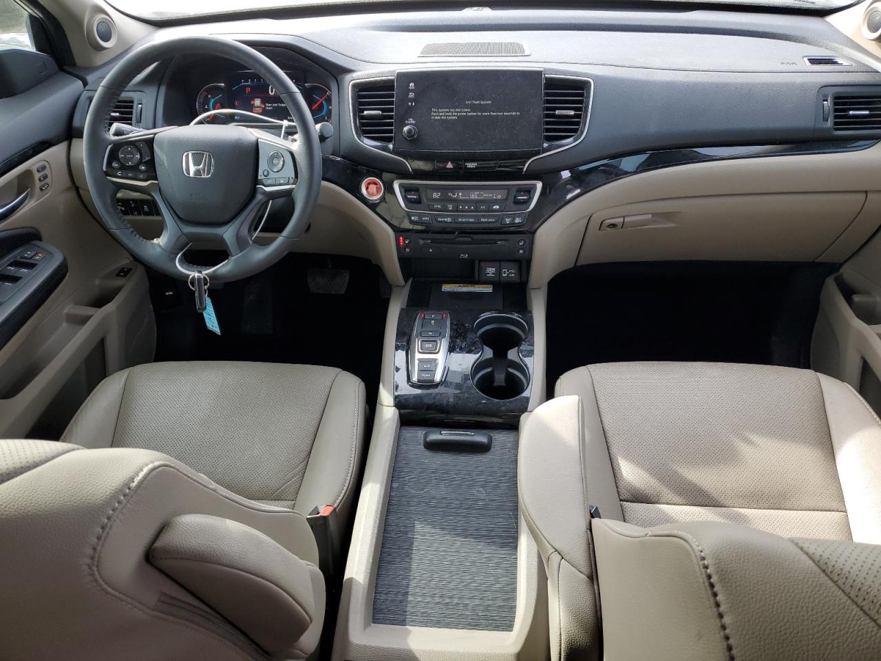 2022 HONDA PILOT ELITE VIN:5FNYF6H08NB078091