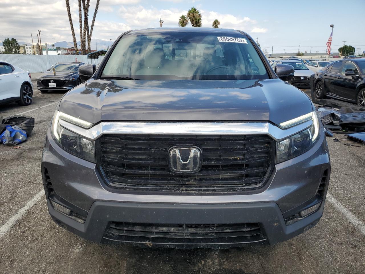 2022 HONDA RIDGELINE RTL VIN:5FPYK3F74NB014163