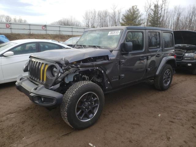 2021 JEEP WRANGLER UNLIMITED SPORT VIN: 1C4HJXDG5MW747094