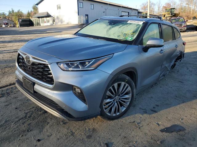 2021 TOYOTA HIGHLANDER PLATINUM VIN: 5TDFZRBH2MS066799