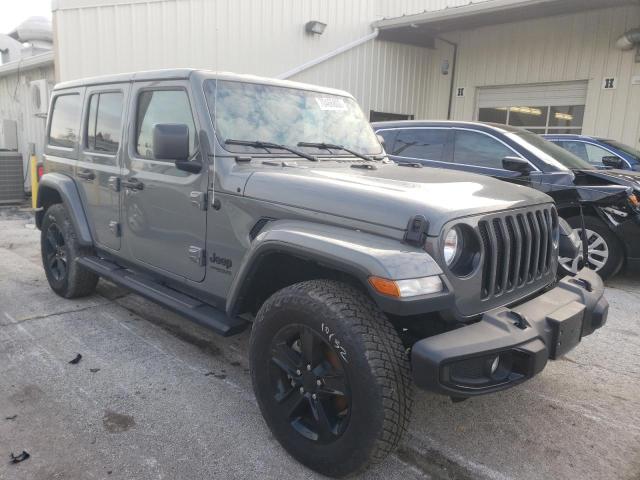 2021 JEEP WRANGLER UNLIMITED SAHARA VIN: 1C4HJXEN1MW671449