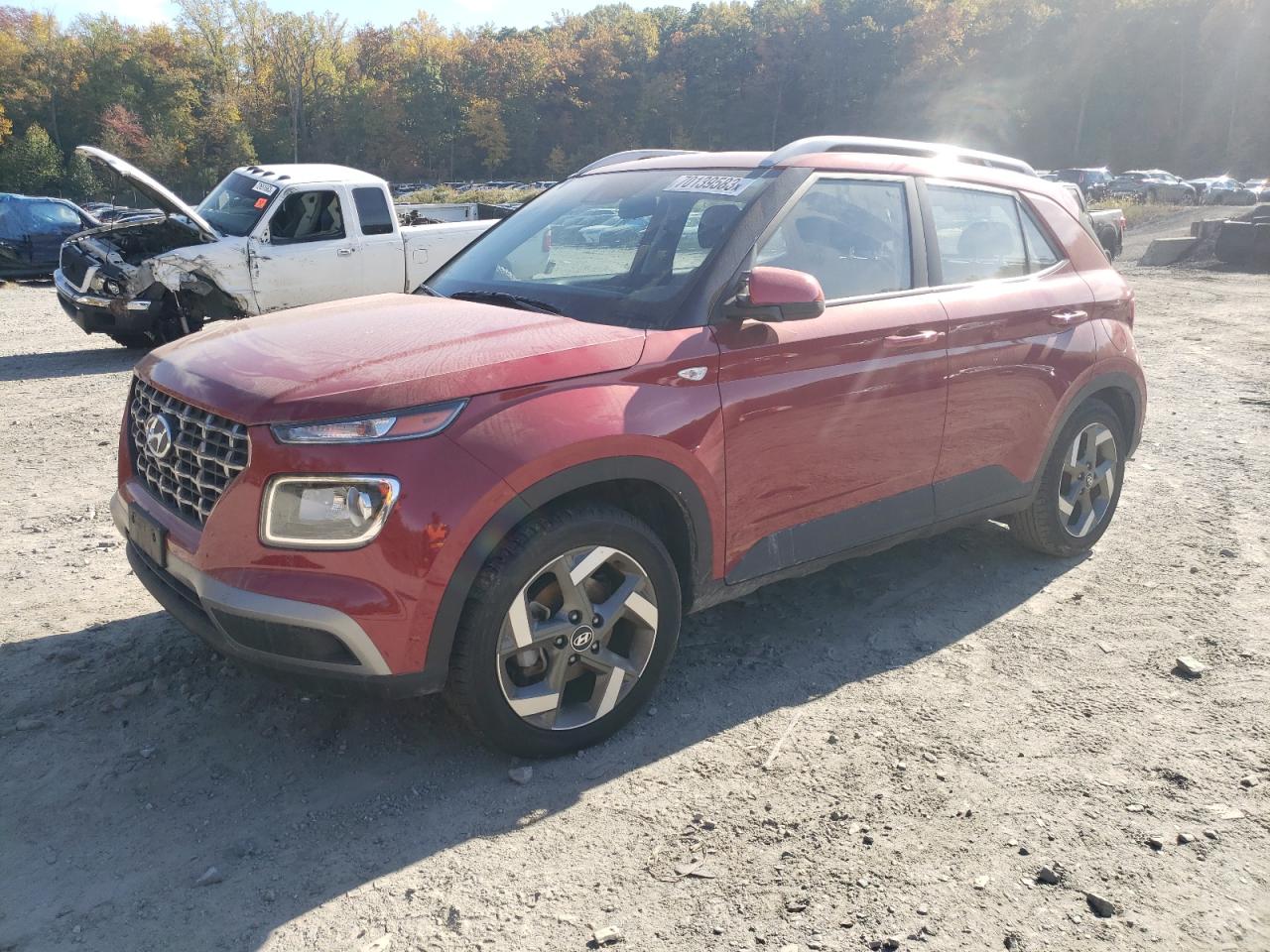 2022 HYUNDAI VENUE SEL VIN:KMHRC8A31NU156212