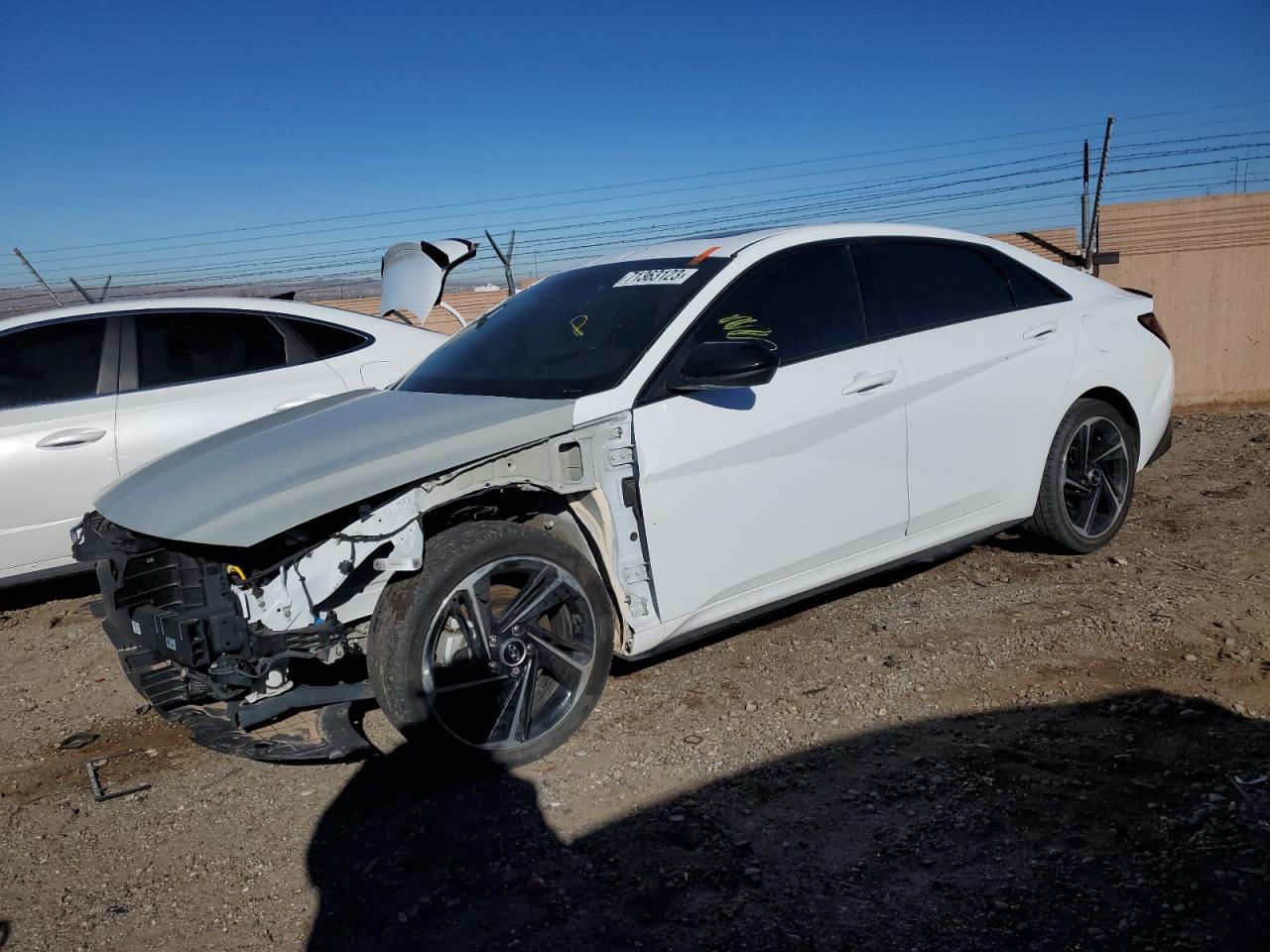 2022 HYUNDAI ELANTRA N LINE VIN:KMHLR4AF2NU231507