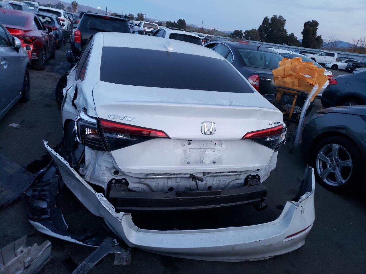 2022 HONDA CIVIC SPORT VIN:2HGFE2F53NH542823