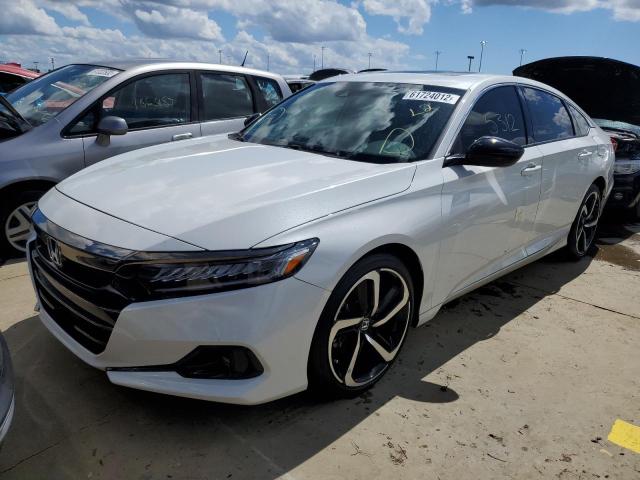 2021 HONDA ACCORD SPORT VIN: 1HGCV2F35MA011394