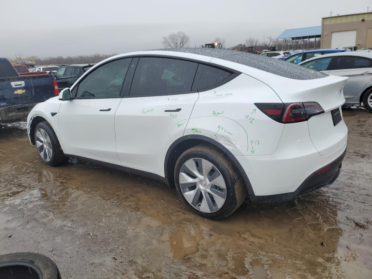 2022 TESLA MODEL Y  VIN:7SAYGDEE4NA013014