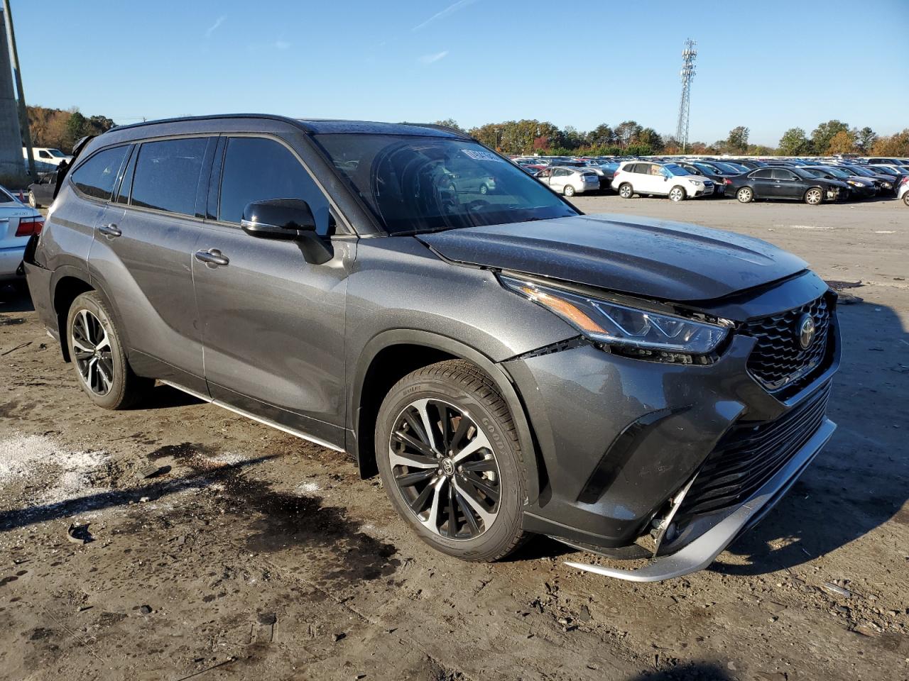 2022 TOYOTA HIGHLANDER XSE VIN:5TDJZRAH2NS093238