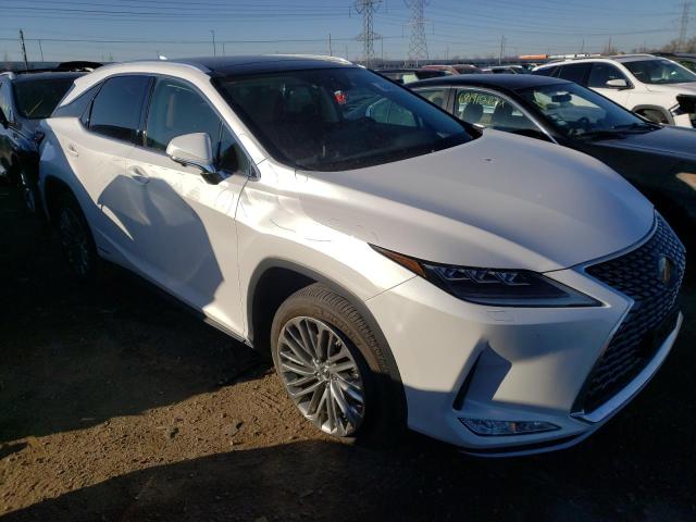 2021 LEXUS RX 450H VIN: 2T2JGM***********