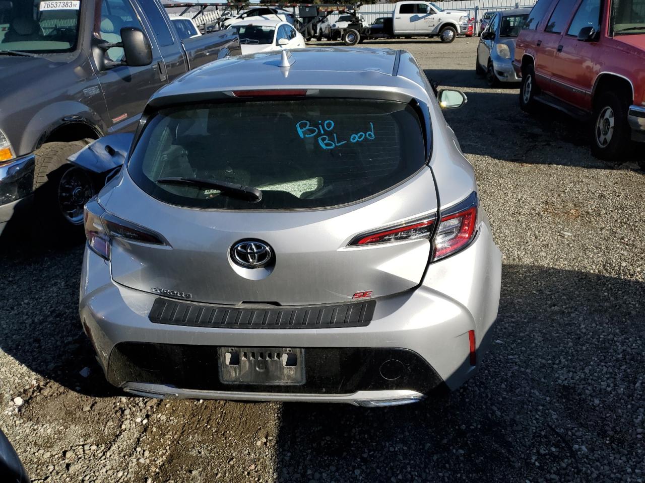 2022 TOYOTA COROLLA SE VIN:JTND4MBE5N3155540
