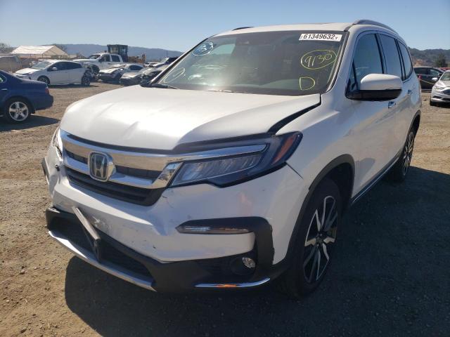 2021 HONDA PILOT ELITE VIN: 5FNYF6H01MB074138