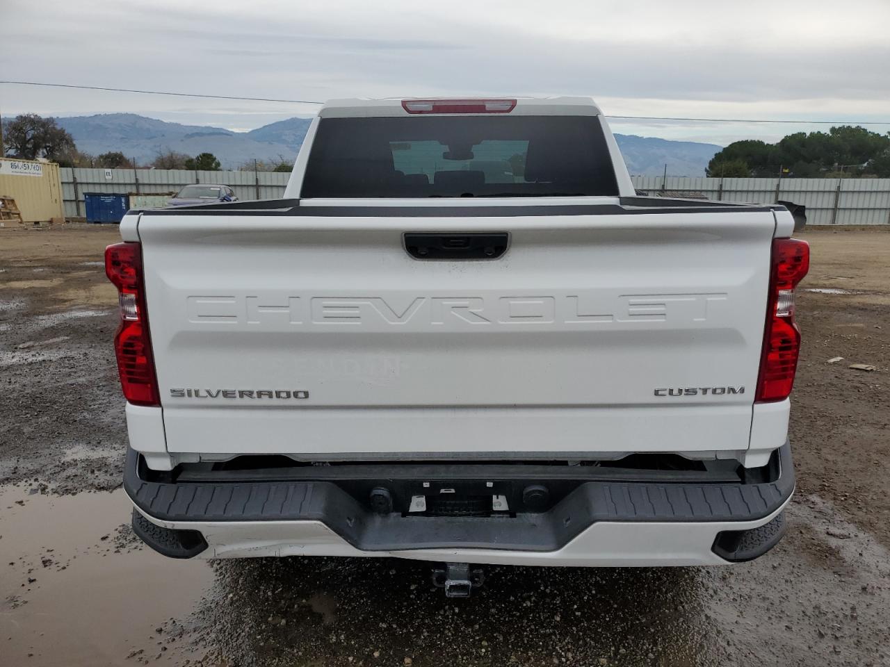 2022 CHEVROLET SILVERADO K1500 CUSTOM VIN:1GCPDBEK3NZ607487