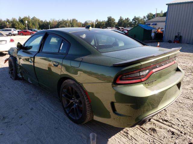 2021 DODGE CHARGER SCAT PACK VIN: 2C3CDXGJ9MH518879