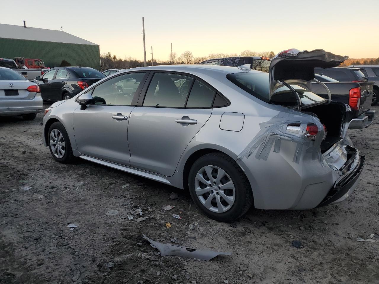 2022 TOYOTA COROLLA LE VIN:JTDEPMAE0NJ191133