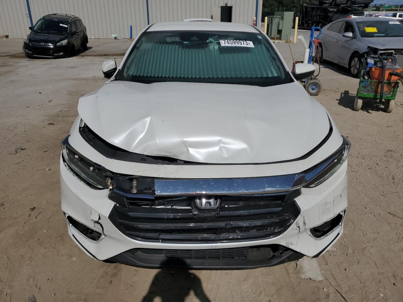 2022 HONDA INSIGHT EX VIN:19XZE4F58NE012852