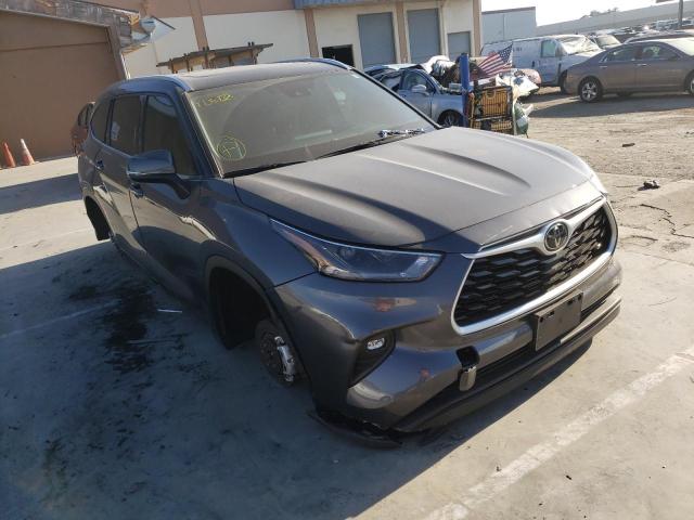 2021 TOYOTA HIGHLANDER XLE VIN: 5TDHZRAH1MS514900