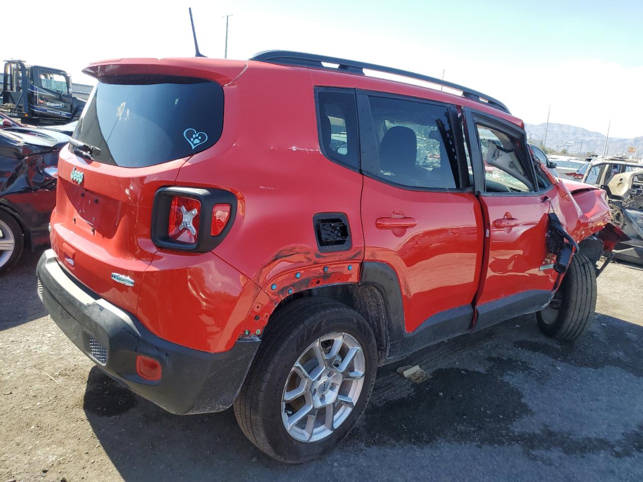 2022 JEEP RENEGADE LATITUDE VIN:ZACNJDB16NPN85892