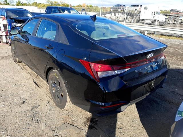 2021 HYUNDAI ELANTRA SEL VIN: KMHLS4AG7MU191503