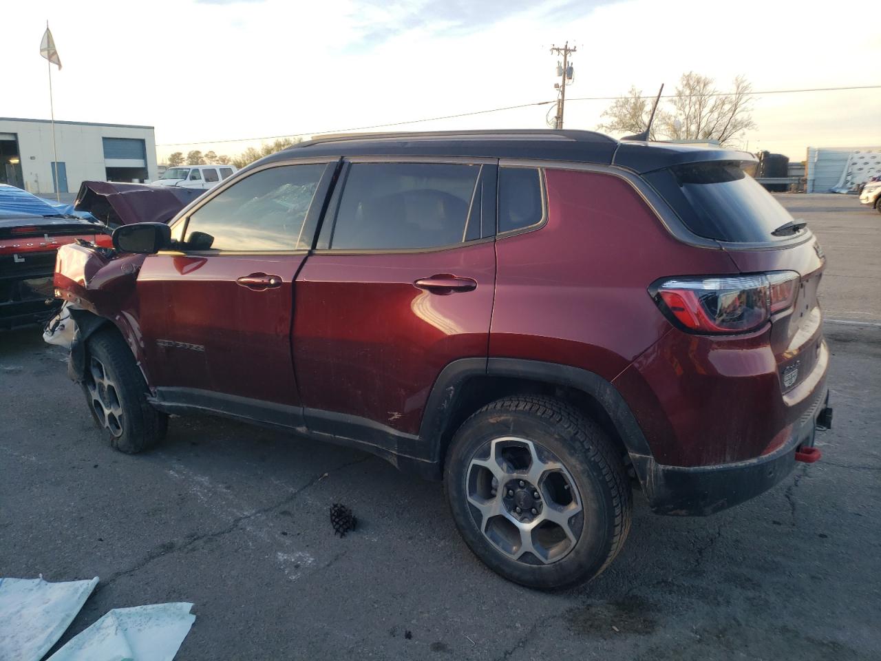 2022 JEEP COMPASS TRAILHAWK VIN:3C4NJDDB3NT108676