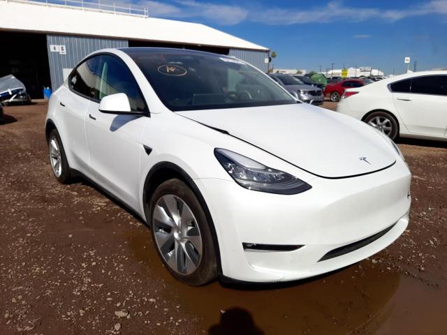 2021 TESLA MODEL Y VIN: 5YJYGDEE0MF305497