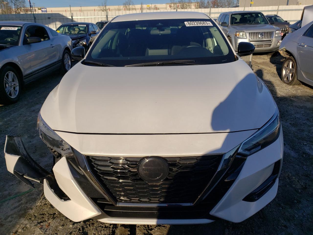 2022 NISSAN SENTRA SR VIN:3N1AB8DV8NY254445