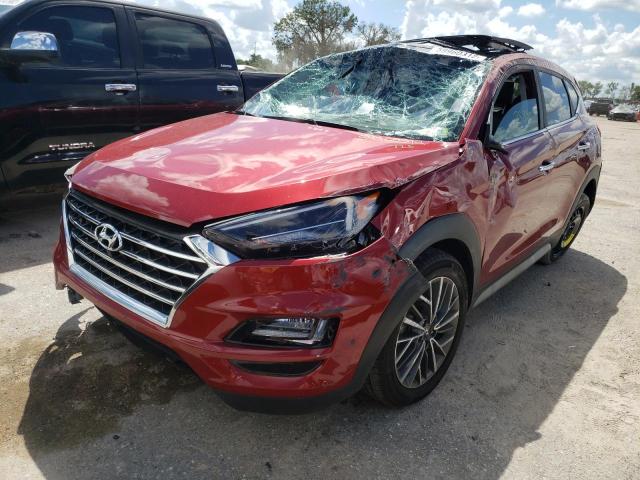 2021 HYUNDAI TUCSON LIMITED VIN: KM8J33AL8MU365221