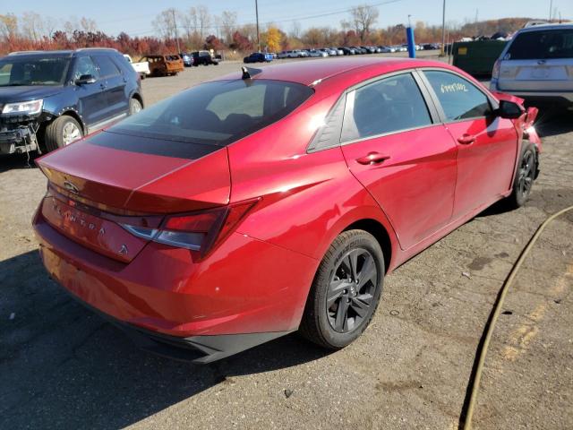 2021 HYUNDAI ELANTRA SEL VIN: 5NPLM4AG7MH043344