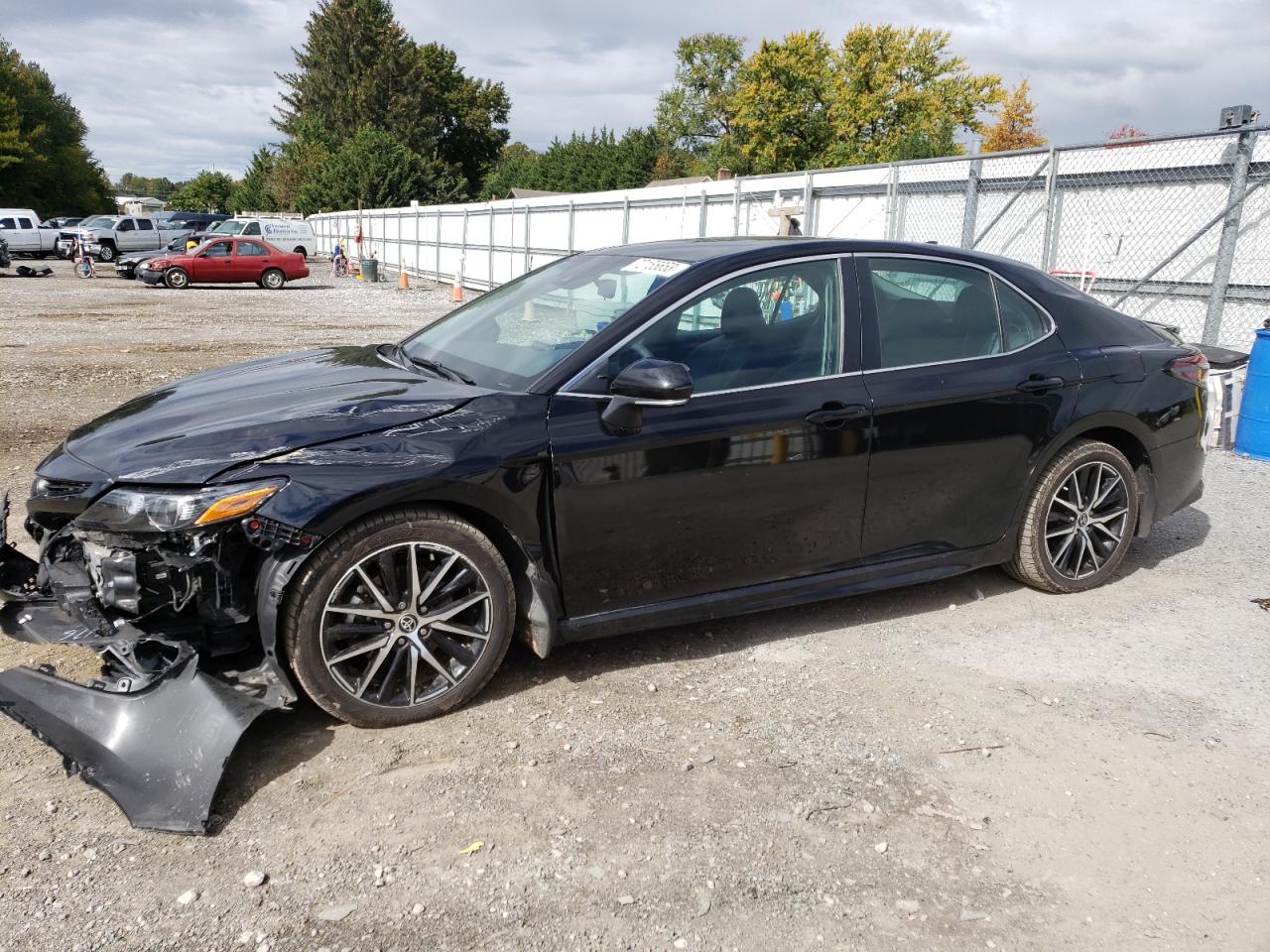 2022 TOYOTA CAMRY NIGHT SHADE VIN:4T1G31AKXNU584222