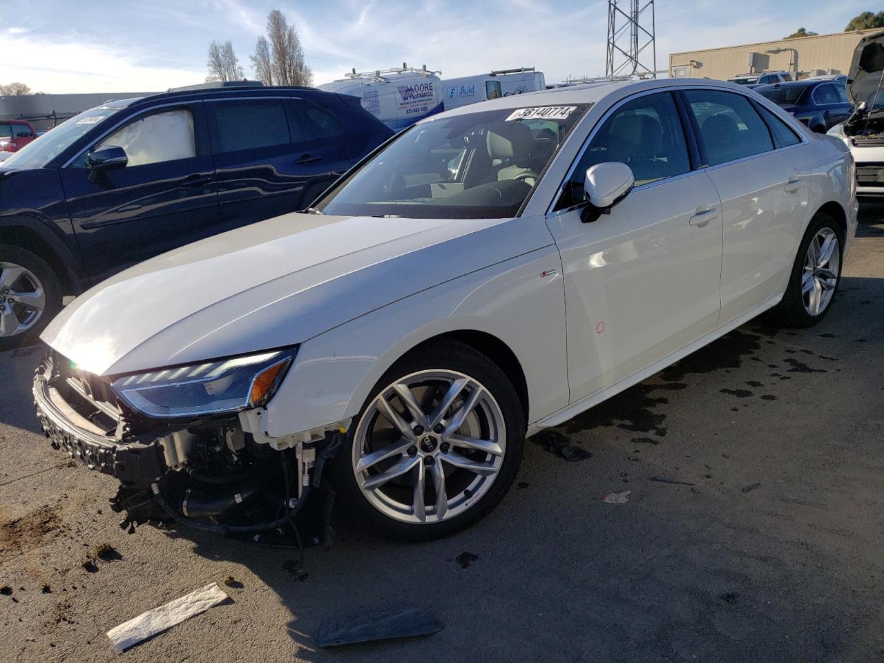 2023 AUDI A4 PREMIUM PLUS 45 VIN:WAUEAAF49PN013780