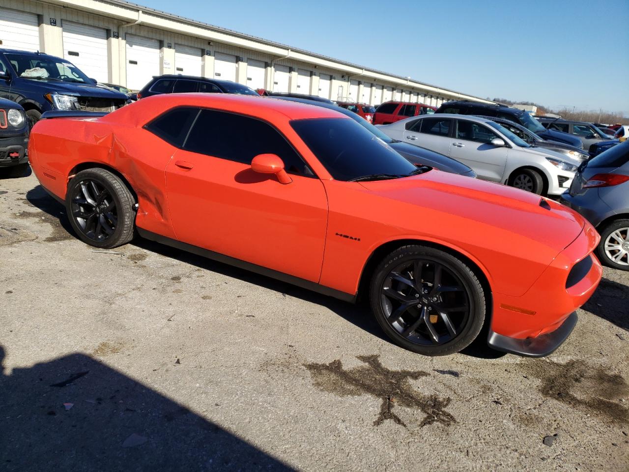 2022 DODGE CHALLENGER R/T VIN:2C3CDZBT6NH200319