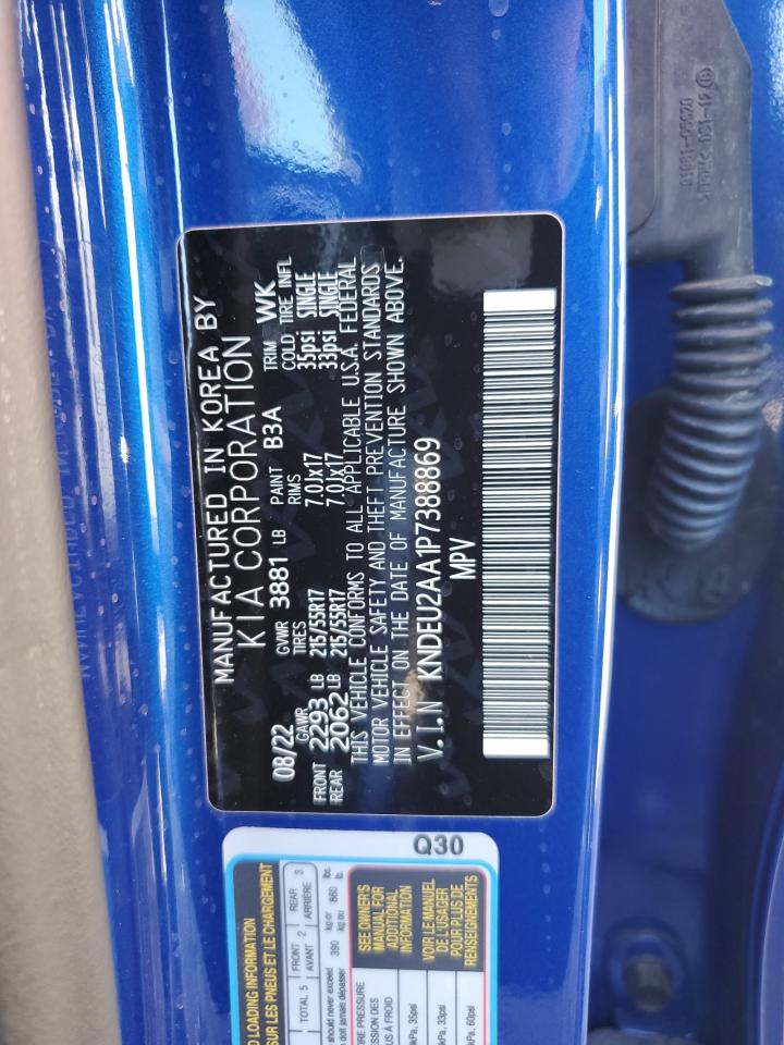 2023 KIA SELTOS S VIN:KNDEU2AA1P7388869