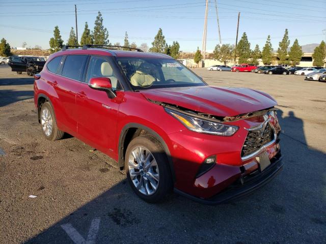 2021 TOYOTA HIGHLANDER HYBRID LIMITED VIN: 5TDXBRCH6MS531060