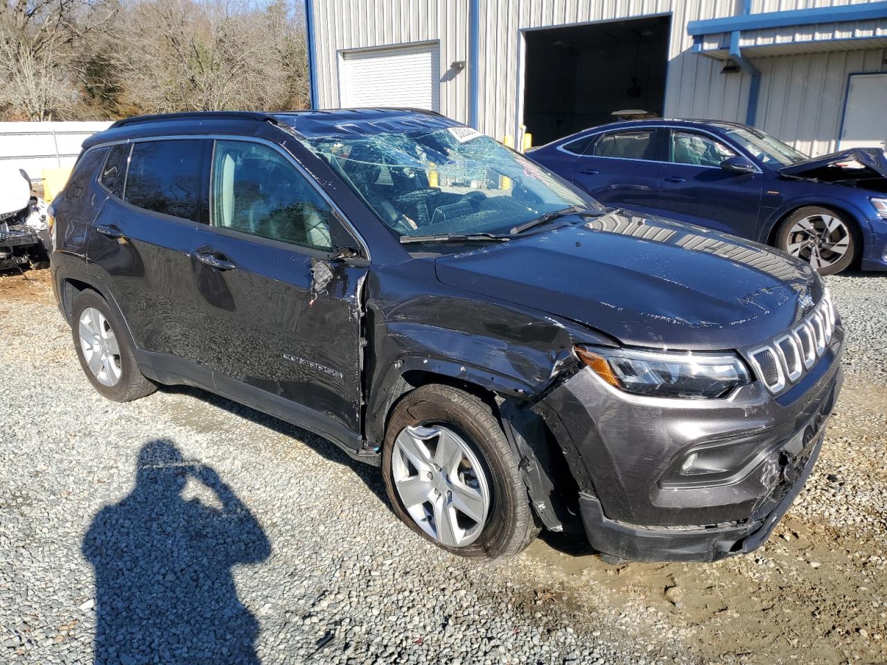 2022 JEEP COMPASS LATITUDE VIN:3C4NJCBB4NT155681