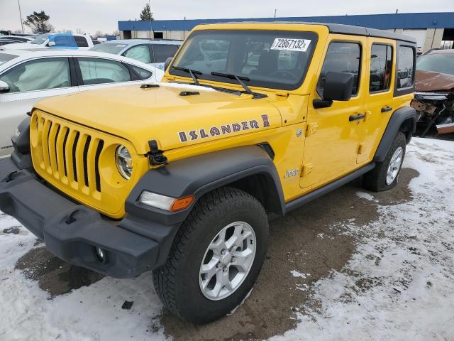 2021 JEEP WRANGLER UNLIMITED SPORT VIN: 1C4HJXDN4MW601350