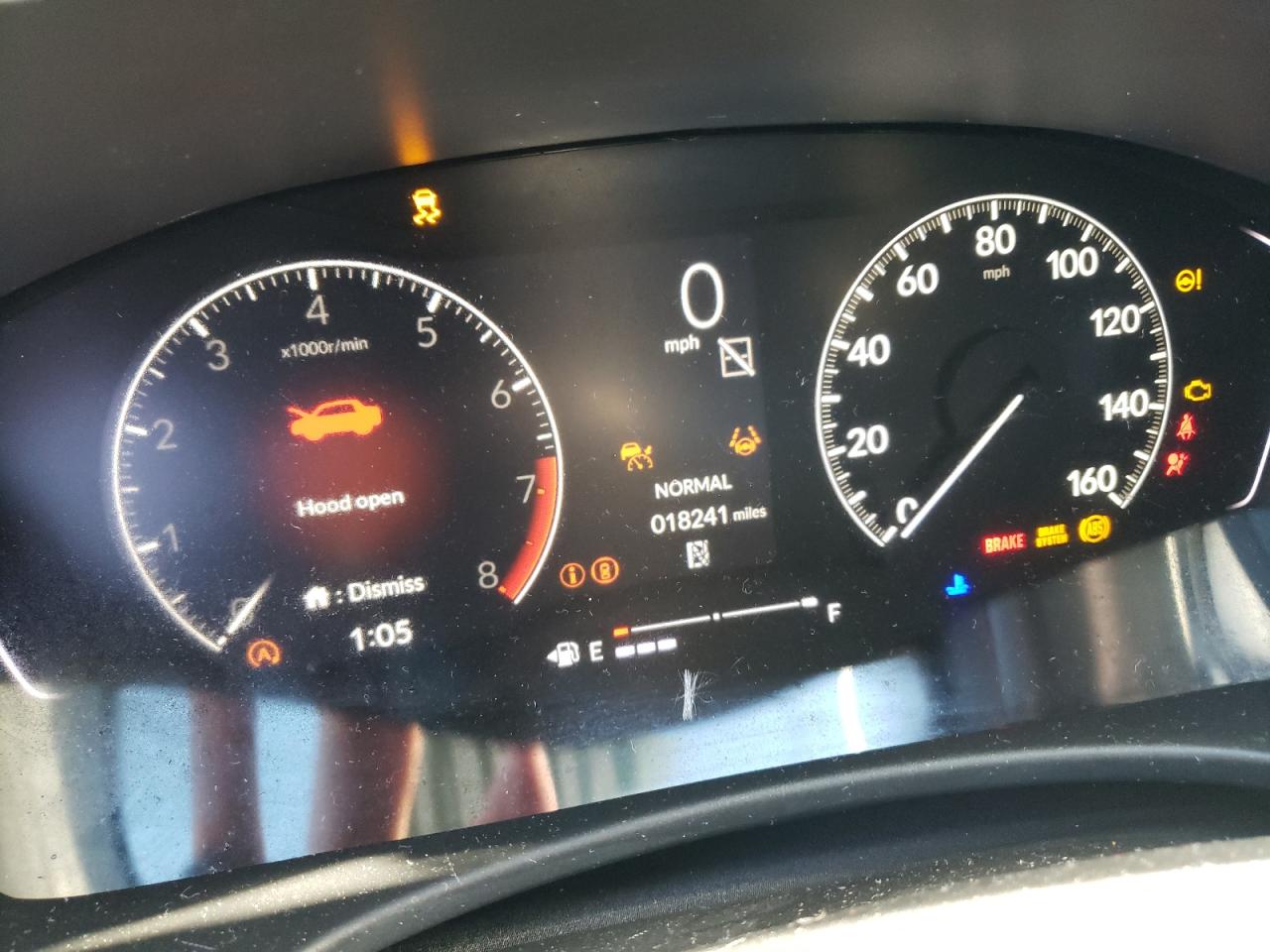 2023 HONDA CIVIC SPORT VIN:2HGFE2F54PH503645