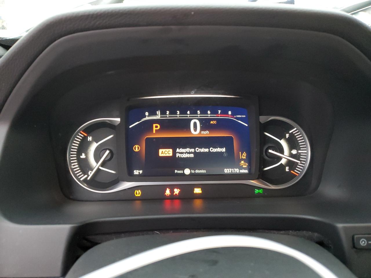 2022 HONDA PASSPORT ELITE VIN:5FNYF8H00NB002117