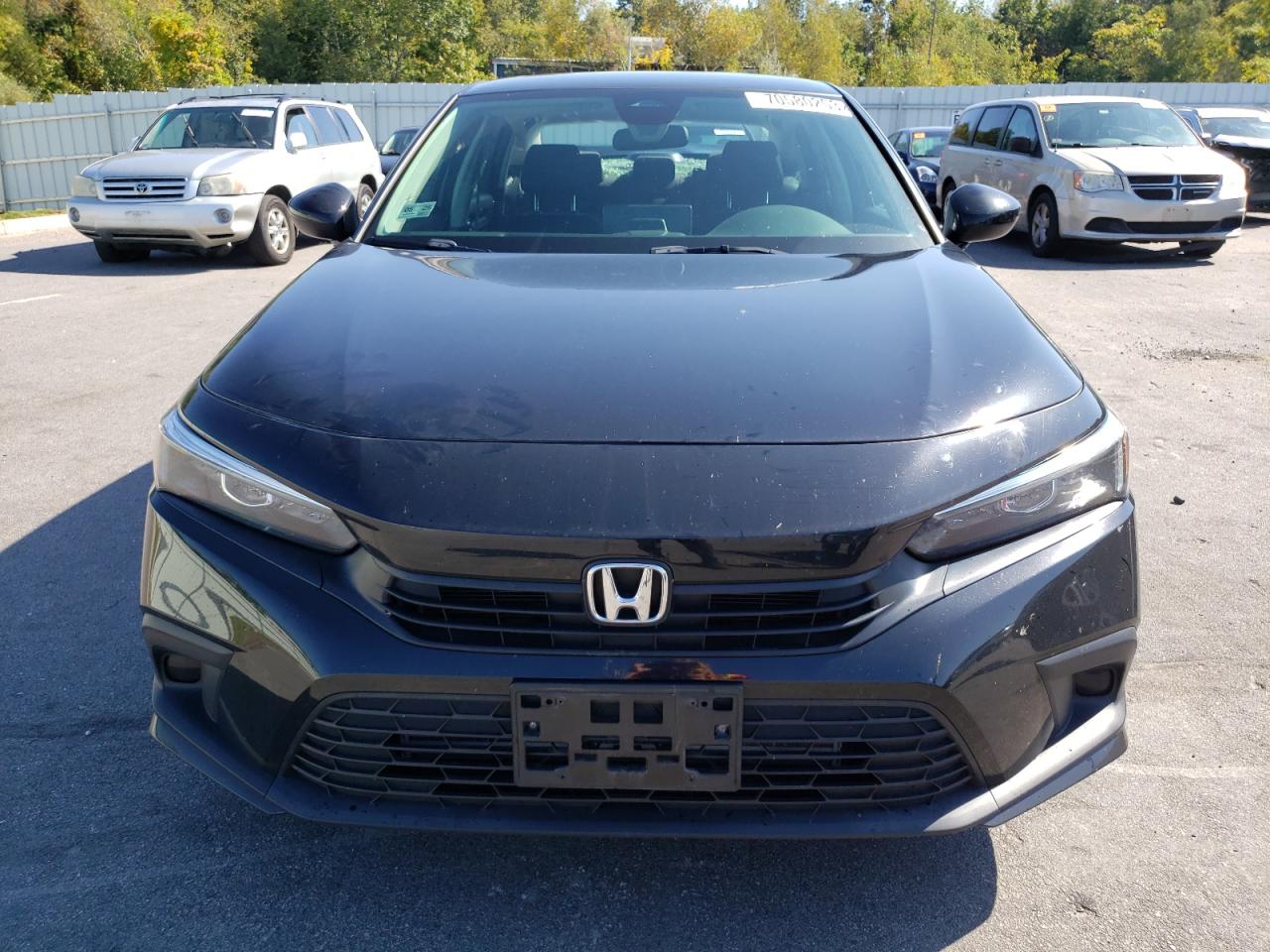 2022 HONDA CIVIC EX VIN:JHMFE1F79NX002042