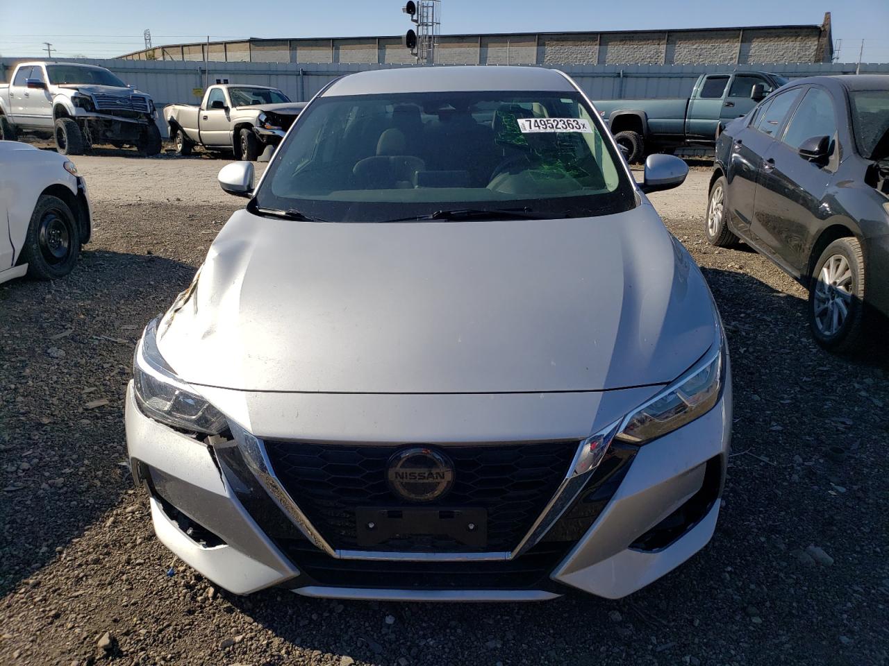 2022 NISSAN SENTRA SV VIN:3N1AB8CV4NY268554