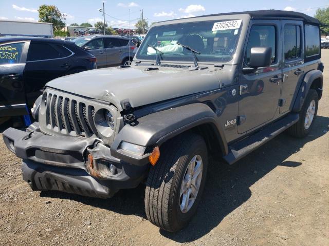 2021 JEEP WRANGLER UNLIMITED SPORT VIN: 1C4HJXDN7MW617090