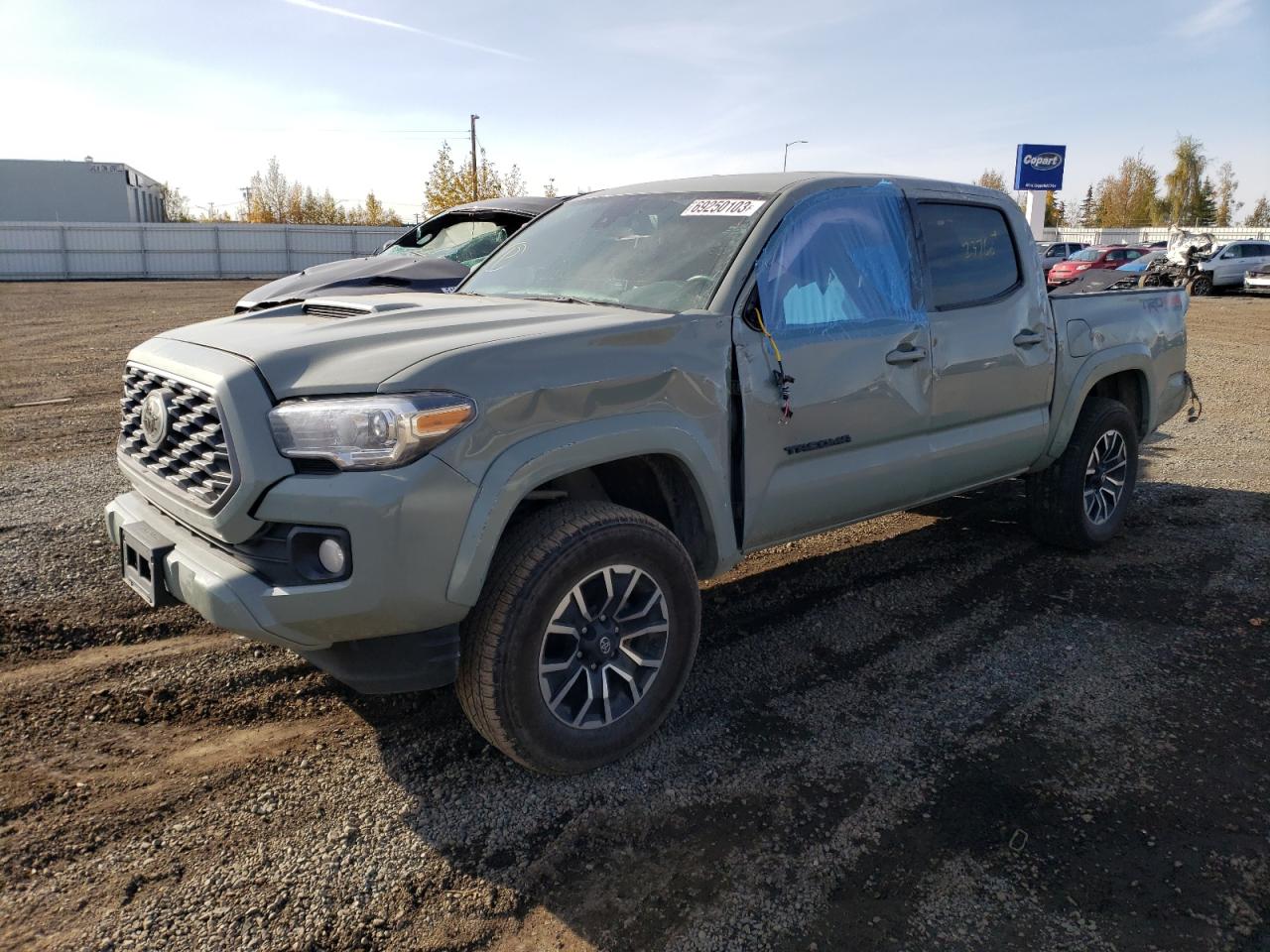 2022 TOYOTA TACOMA DOUBLE CAB VIN:3TMCZ5AN6NM472878