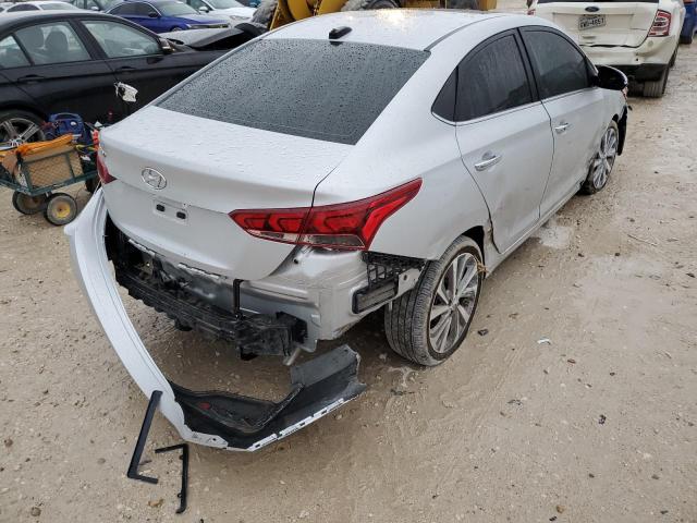 2021 HYUNDAI ACCENT LIMITED VIN: 3KPC34A62ME139624