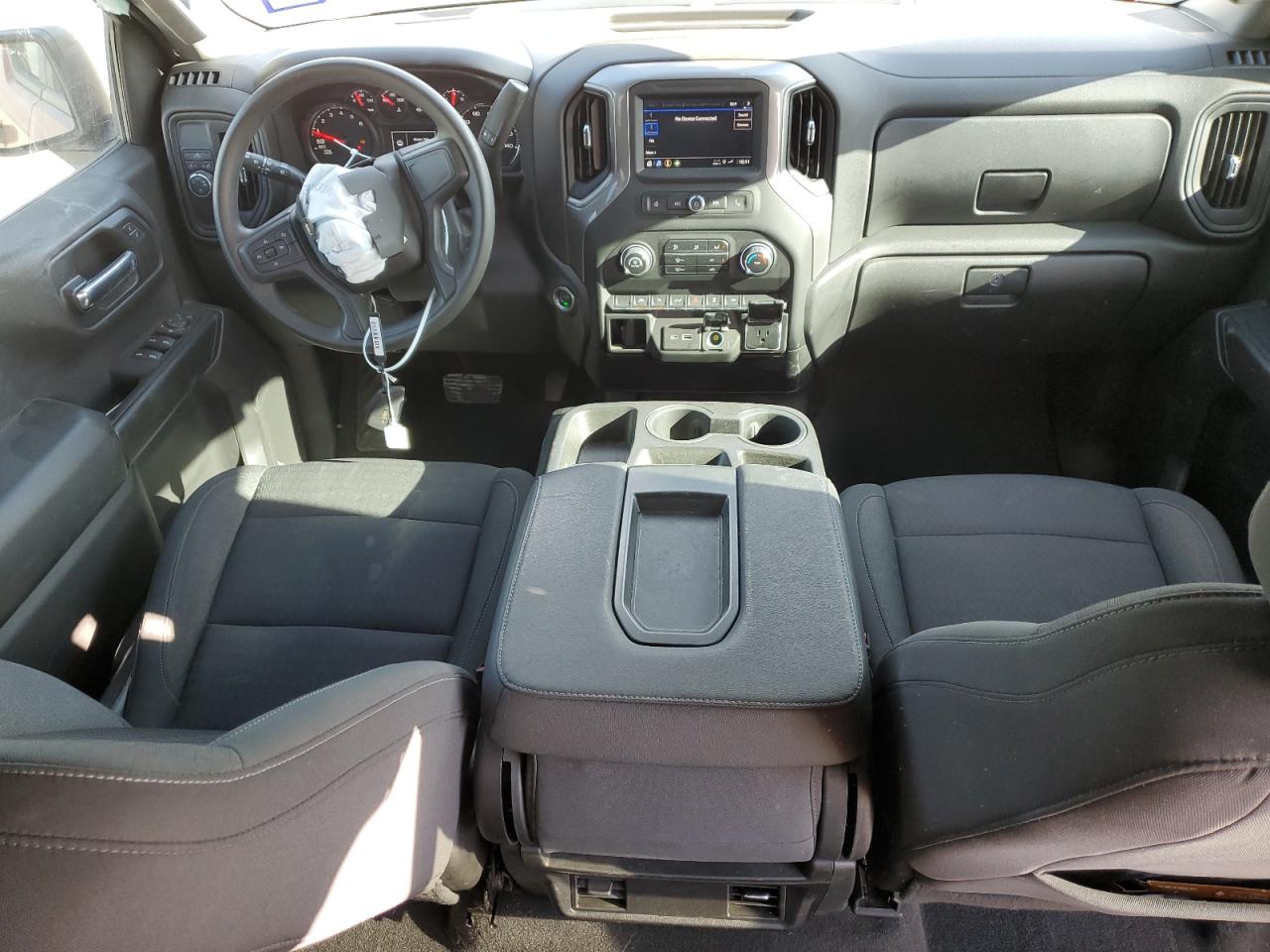 2022 CHEVROLET SILVERADO C1500 CUSTOM VIN:3GCPABEK1NG598202