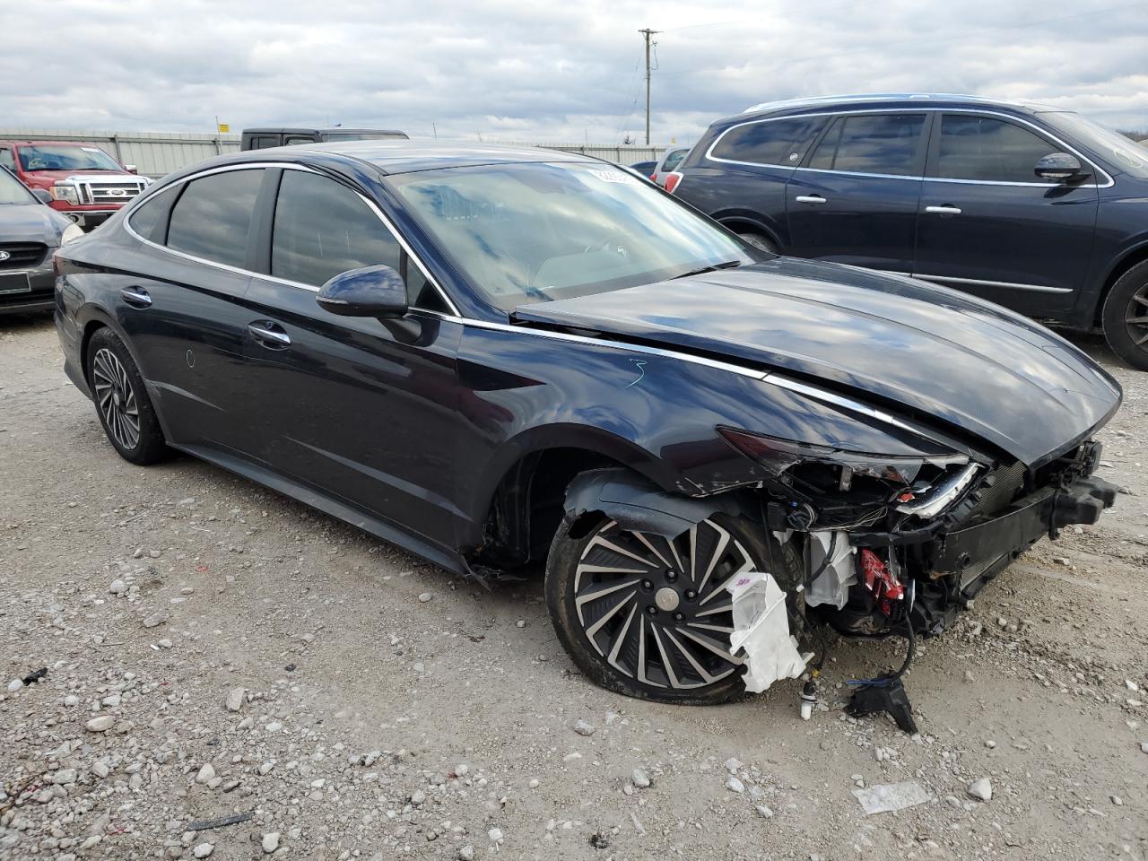 2022 HYUNDAI SONATA HYBRID VIN:KMHL34JJ3NA046731