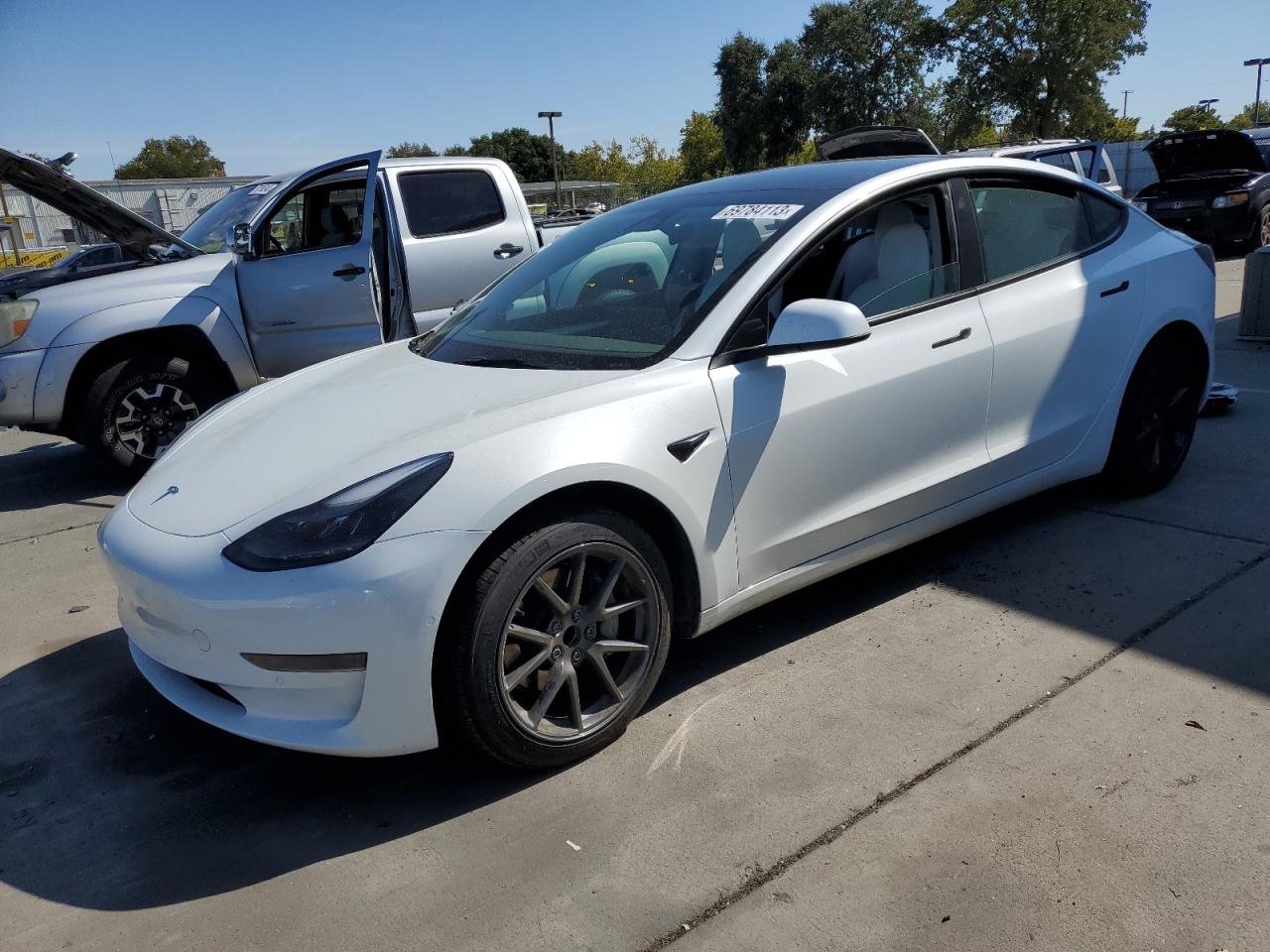 2022 TESLA MODEL 3  VIN:5YJ3E1EA3NF360166