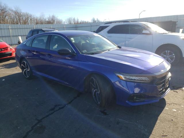 2021 HONDA ACCORD SPORT VIN: 1HGCV1F38MA100936