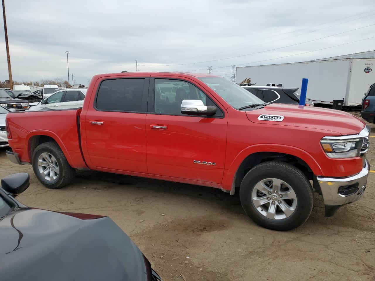 2022 RAM 1500 LARAMIE VIN:1C6SRFJT9NN344373