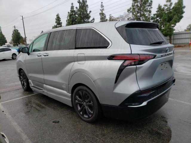 2021 TOYOTA SIENNA XSE VIN: 5TDXRK***********