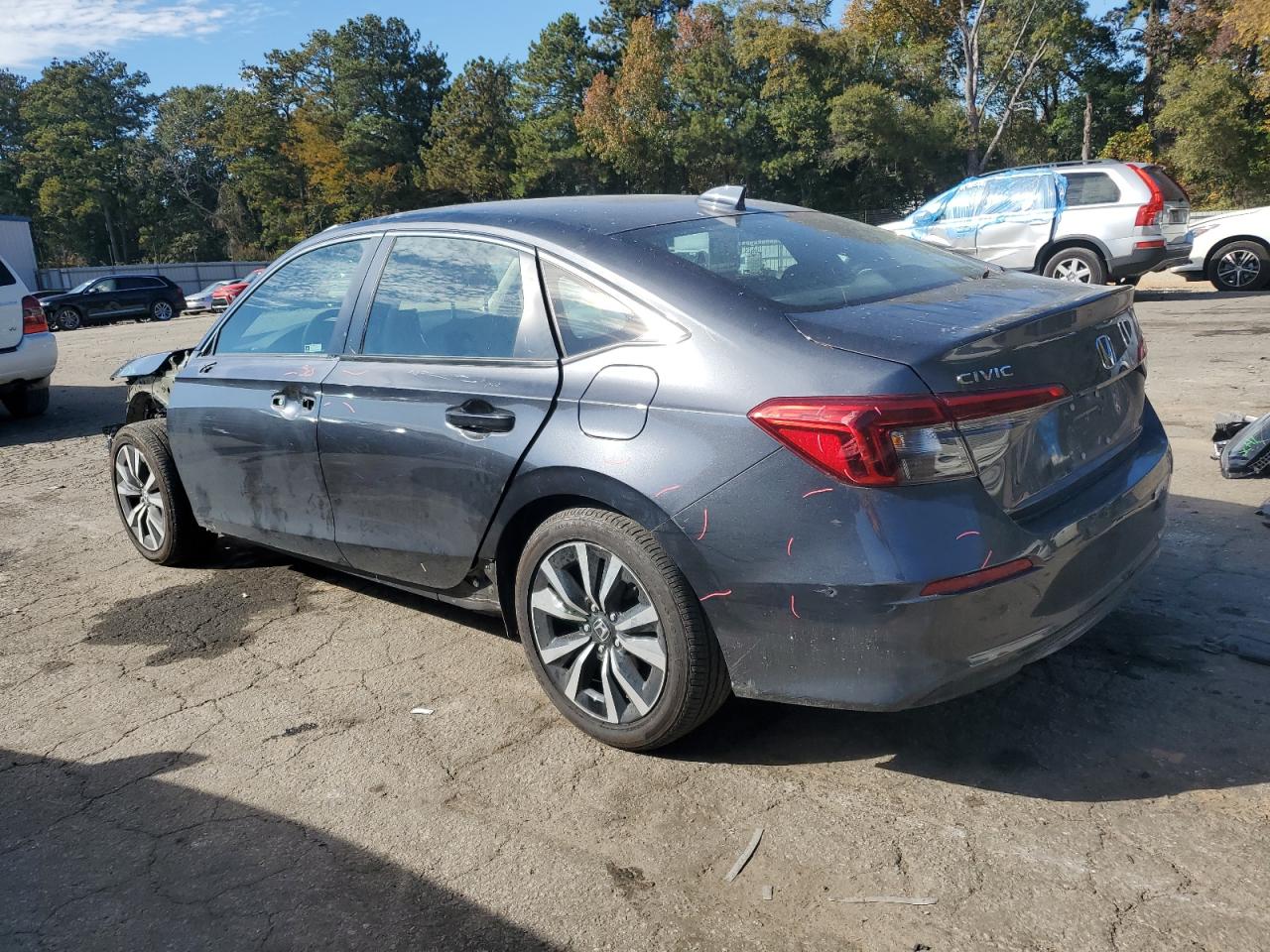 2022 HONDA CIVIC EX VIN:2HGFE1F73NH314414
