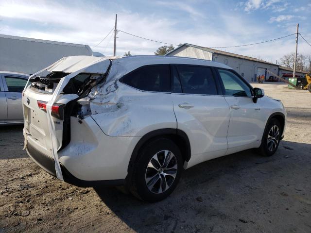 2021 TOYOTA HIGHLANDER HYBRID XLE VIN: 5TDHBRCH9MS514452