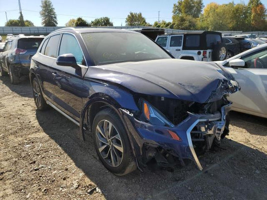 2021 AUDI Q5 PREMIUM VIN: WA1AAAFY9M2081055
