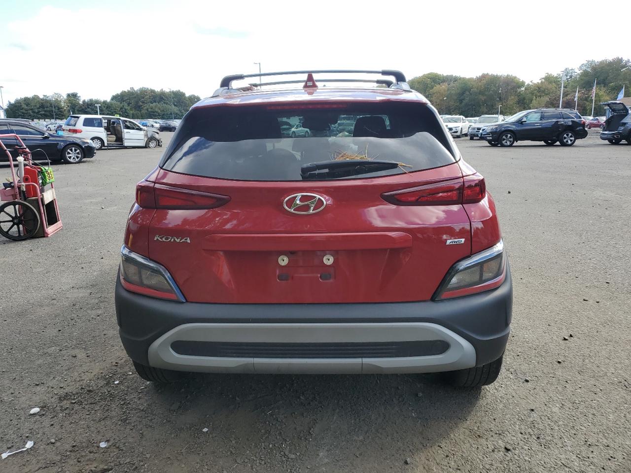 2022 HYUNDAI KONA SEL VIN:KM8K6CAB4NU807805